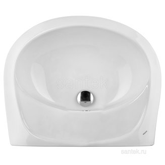 Раковина Santek Бриз 40 без отверстия под смеситель 1WH110439