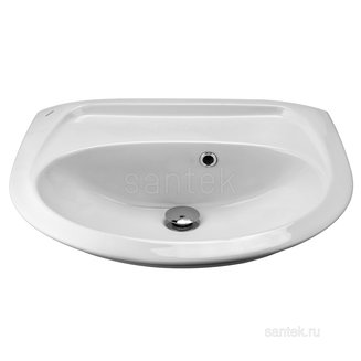 Раковина Santek Бриз 50 без отверстия под смеситель 1WH110448