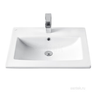 Раковина Santek Элина 60 отверстие под смеситель 1WH501606