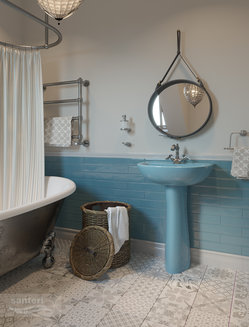 Раковина Santeri Воротынский голубой 131117S0610B0