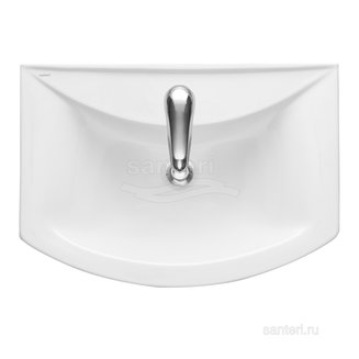 Раковина Santeri Грация с переливом белый 131203S0011B0
