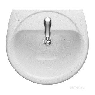 Раковина Santeri Соната с переливом крап на белом 131112S0111B0