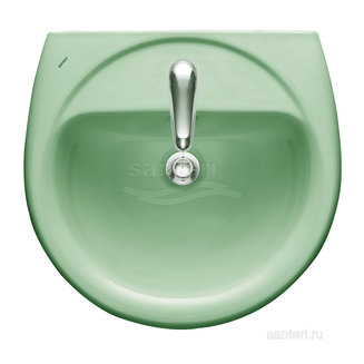 Раковина Santeri Соната с переливом салатовый 131112S0411B0