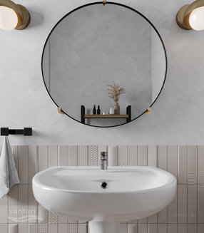 Раковина Santeri Версия с переливом белый 131115S0011B0