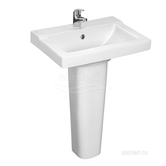 Раковина Santeri Орион с переливом белый 131108S0011B0