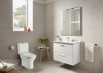 Унитаз-компакт Roca Faro c вертикальным выпуском 34D01000Y