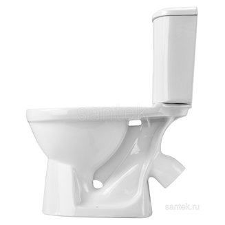 Унитаз-компакт Santek Бореаль с диагональным выпуском, антивсплеск 1WH302143