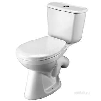 Унитаз-компакт Santek Бриз с диагональным выпуском 1WH202569