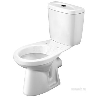 Унитаз-компакт Santek Анимо с горизонтальным выпуском, стандарт 1WH302132
