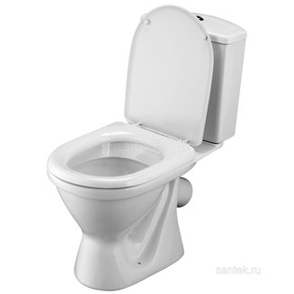 Унитаз-компакт Santek Алькор с диагональным выпуском, антивсплеск 1WH302196