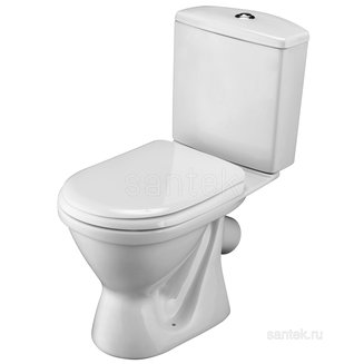 Унитаз-компакт Santek Алькор с диагональным выпуском, антивсплеск 1WH302196
