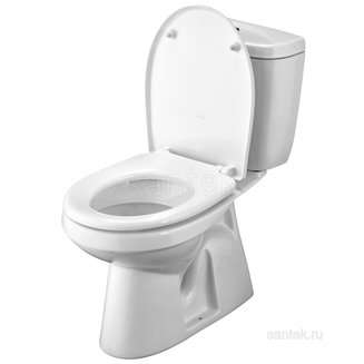 Унитаз-компакт Santek Анимо с вертикальным выпуском, стандарт 1WH302136