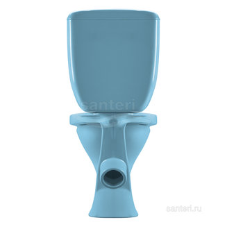 Унитаз-компакт Santeri Воротынский голубой 1.P401.7.S06.00B.F