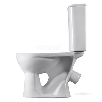 Унитаз-компакт Santeri Орион белый 1.P400.8.S00.00B.F