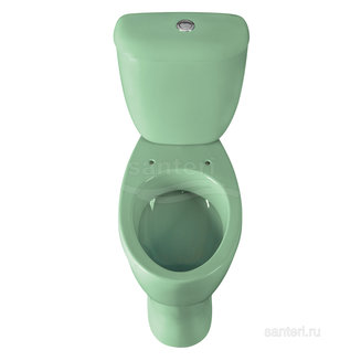 Унитаз-компакт Santeri Воротынский салатовый 1.P401.7.S04.00B.F