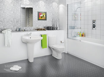 Унитаз-компакт Santeri Ультра белый 1.P401.3.S00.00B.F