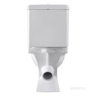 Унитаз-компакт Santeri Визит белый 1.P405.3.S00.00B.F