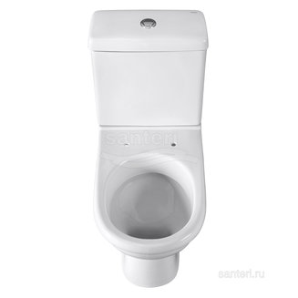 Унитаз-компакт Santeri Визит белый 1.P405.3.S00.00B.F