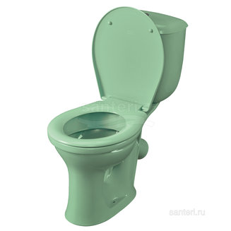 Унитаз-компакт Santeri Виктория салатовый 1.P301.6.S04.00B.F